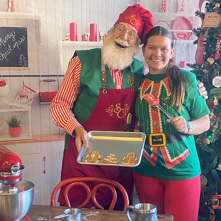 Come see Santa Neal at Something Sweet!